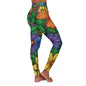 Big Bold Flowers Yoga Pants