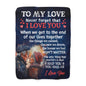 The Only Thing That Matters Kiss | Premium Sherpa Fleece 50x60 Throw Blanket