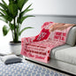 To My Wife | I Just Want You | 50 x 60 Sherpa Fleece Blanket