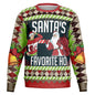 Santa’s Favorite Ho | Ugly Christmas Sweatshirt