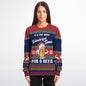 Wonderful Time For A Beer | Ugly Christmas Sweatshirt