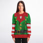 Santa's Little Biker Helper | Ugly Christmas Sweatshirt