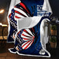 I Am The Storm Butterfly 2 | 4 OPTIONS | 2 SIZES | Premium Mink Sherpa Blanket | 50x60 Throw OR 60x80 Queen