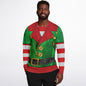 Santa's Little Biker Helper | Ugly Christmas Sweatshirt