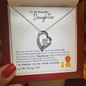 To My Beautiful Daughter | I'm Proud To Be Your Father | Forever Love Necklace