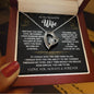 To My Beautiful Wife | A Love That Shines Forever Love Necklace