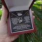 To My Beautiful Wife | A Love That Shines Forever Love Necklace