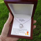 To My Beautiful Daughter | I'm Proud To Be Your Father | Forever Love Necklace