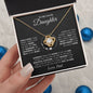 To My Daughter | Once Upon A Time | Love Knot Necklace