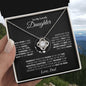 To My Daughter | Once Upon A Time | Love Knot Necklace