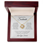 To My Beautiful Soulmate | Forever Love Knot Necklace
