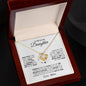To My Lovely Daughter | God Gave Me You | Love Knot Necklace