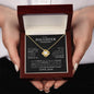 To My Daughter | A Father's Eternal Love and Encouragement | Love Knot Necklace