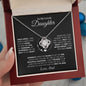 To My Daughter | Once Upon A Time | Love Knot Necklace