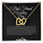 To My Friend The Bride Necklace | Wonderful Wedding | Special Day