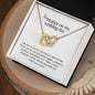 To My Mother On My Wedding Day Necklace