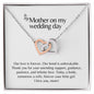 To My Mother On My Wedding Day Necklace