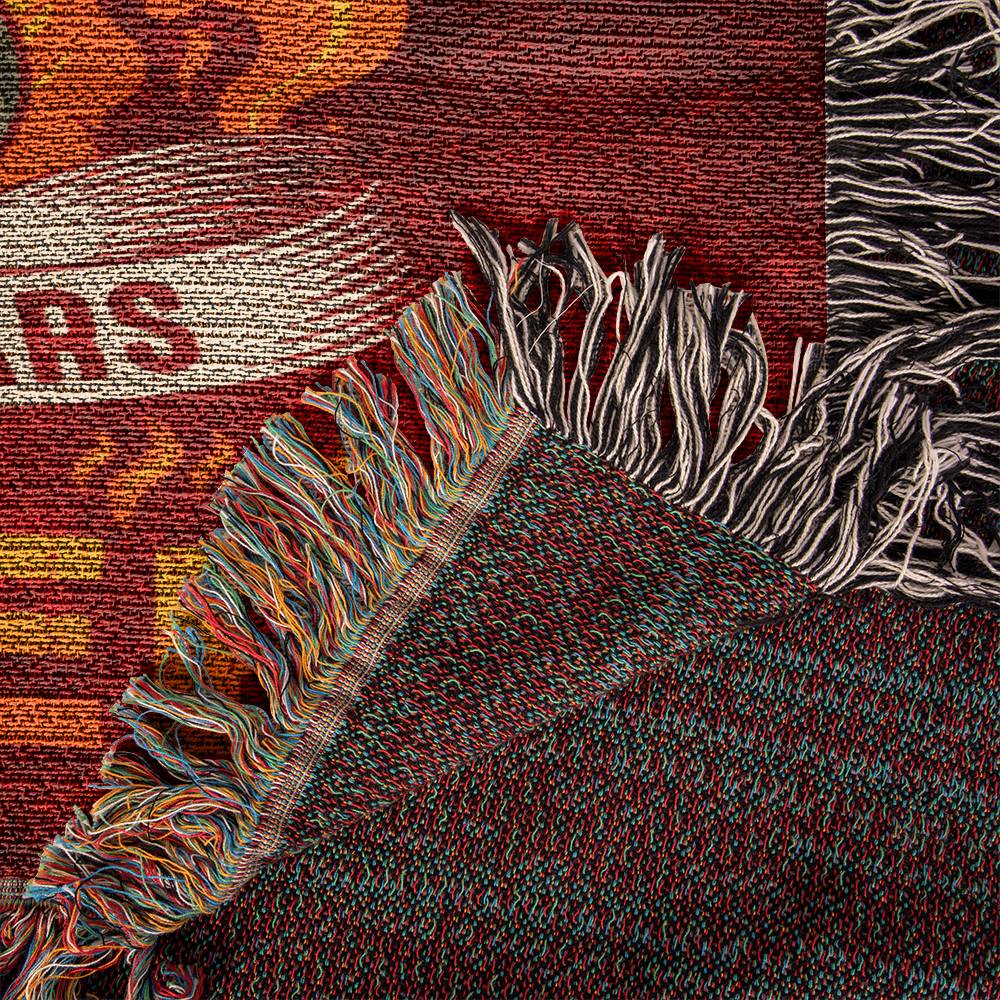 The Title Firefighter | Woven Heirloom Blanket | 50" x 60"