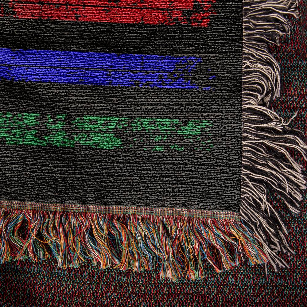 No One Fights Alone | Woven Heirloom Blanket | 60" x 50"