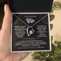 To My Beautiful Wife | A Love That Shines Forever Love Necklace