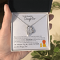 To My Beautiful Daughter | I'm Proud To Be Your Father | Forever Love Necklace