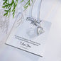 To My Mother Necklace | Turn My Fears Into Happiness