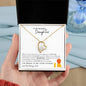 To My Beautiful Daughter | I'm Proud To Be Your Father | Forever Love Necklace