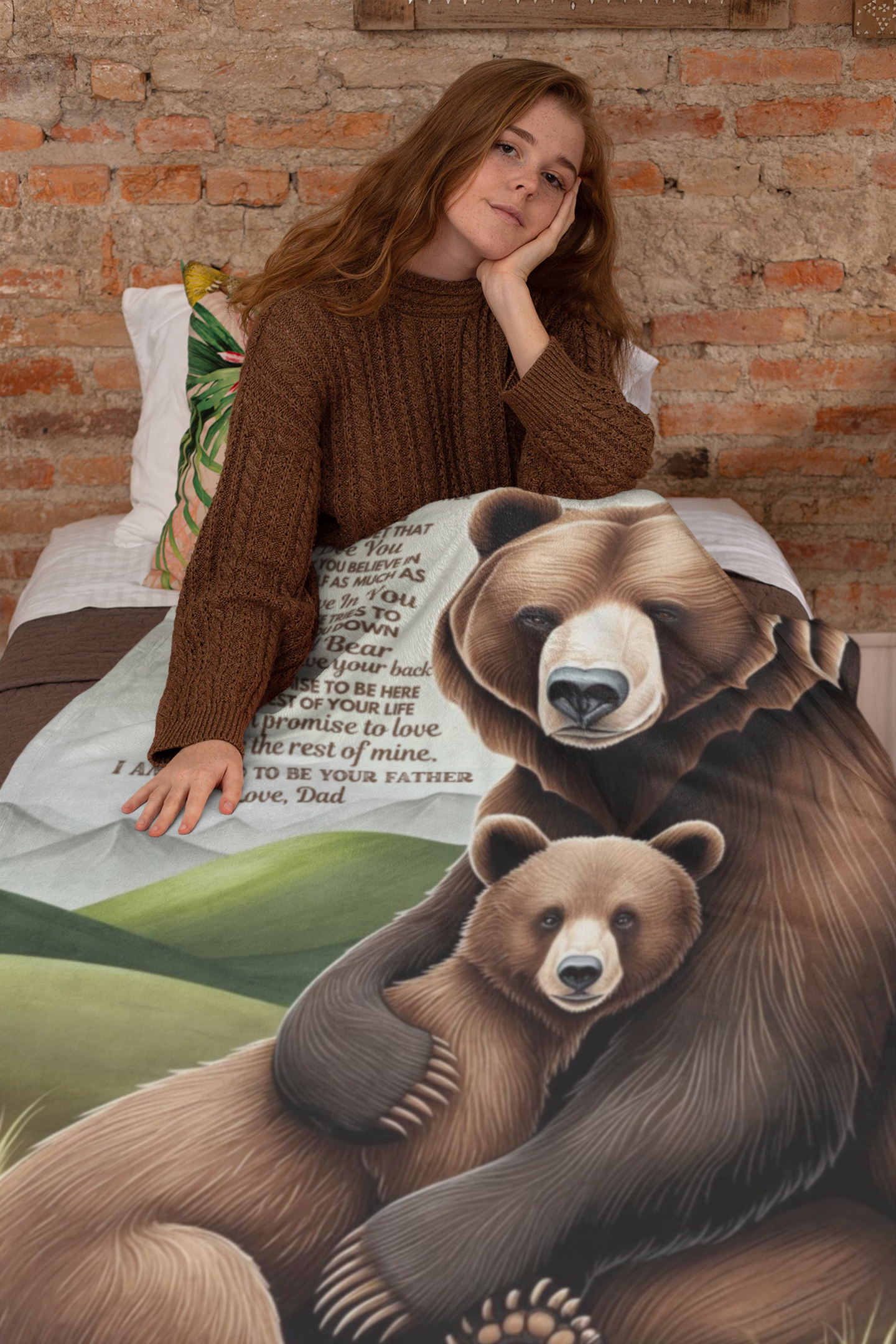 To My Daughter | A Father's Eternal Love Blanket
