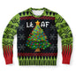 Lit AF Christmas Tree | Ugly Christmas Sweatshirt