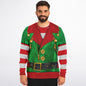 Santa's Little Biker Helper | Ugly Christmas Sweatshirt