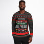 No Offense Santa | Ugly Christmas Sweatshirt
