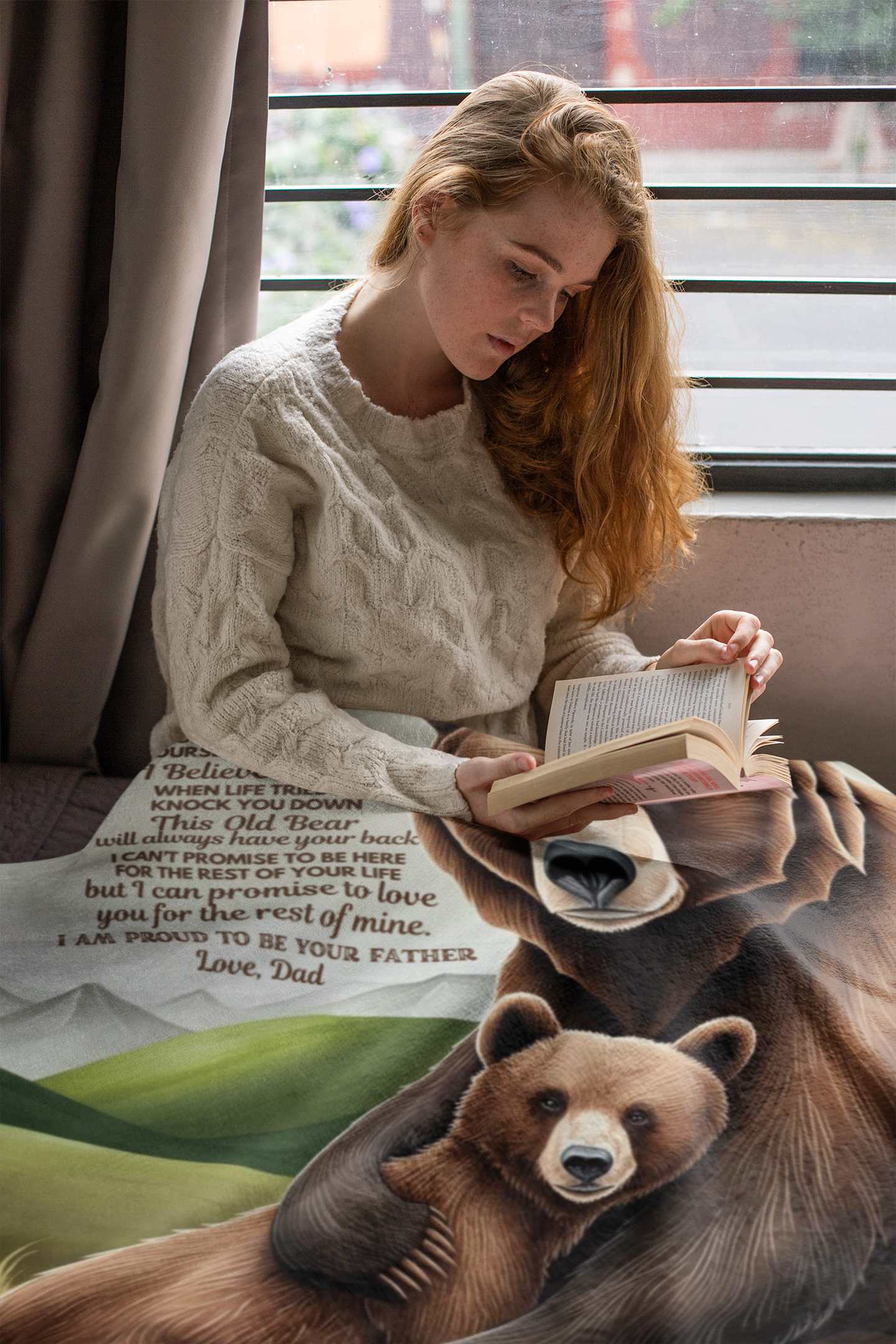To My Daughter | A Father's Eternal Love Blanket