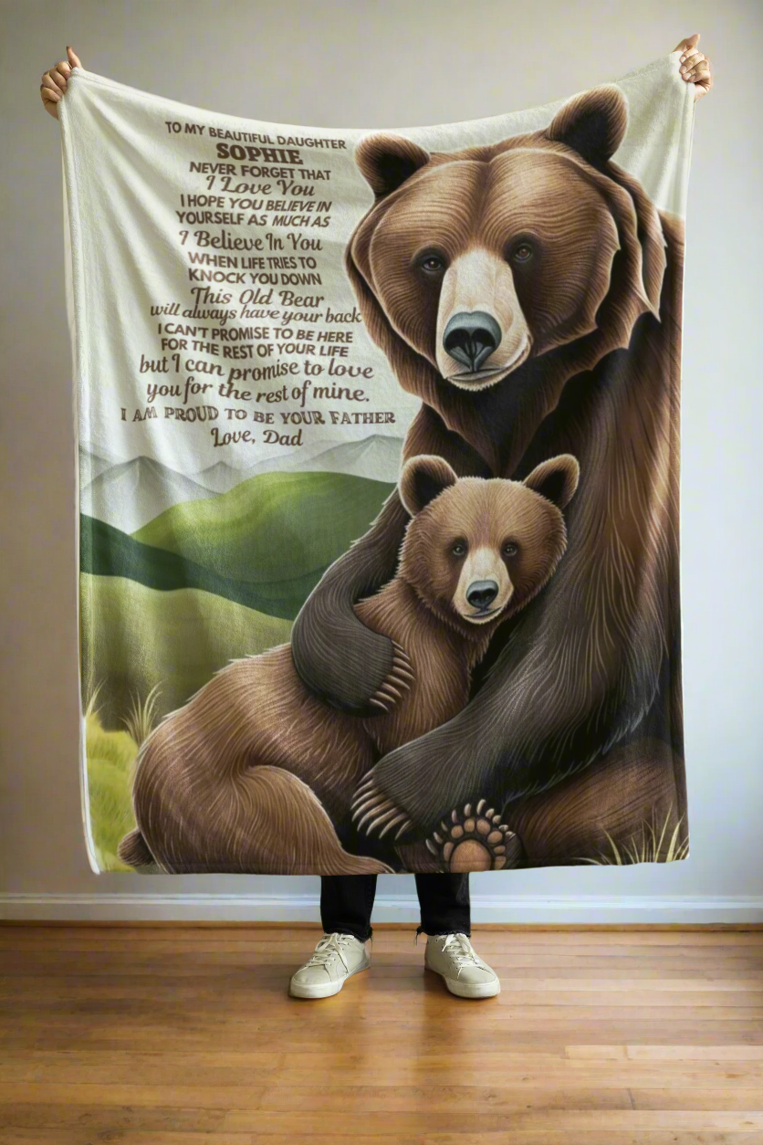 To My Daughter | A Father's Eternal Love Blanket