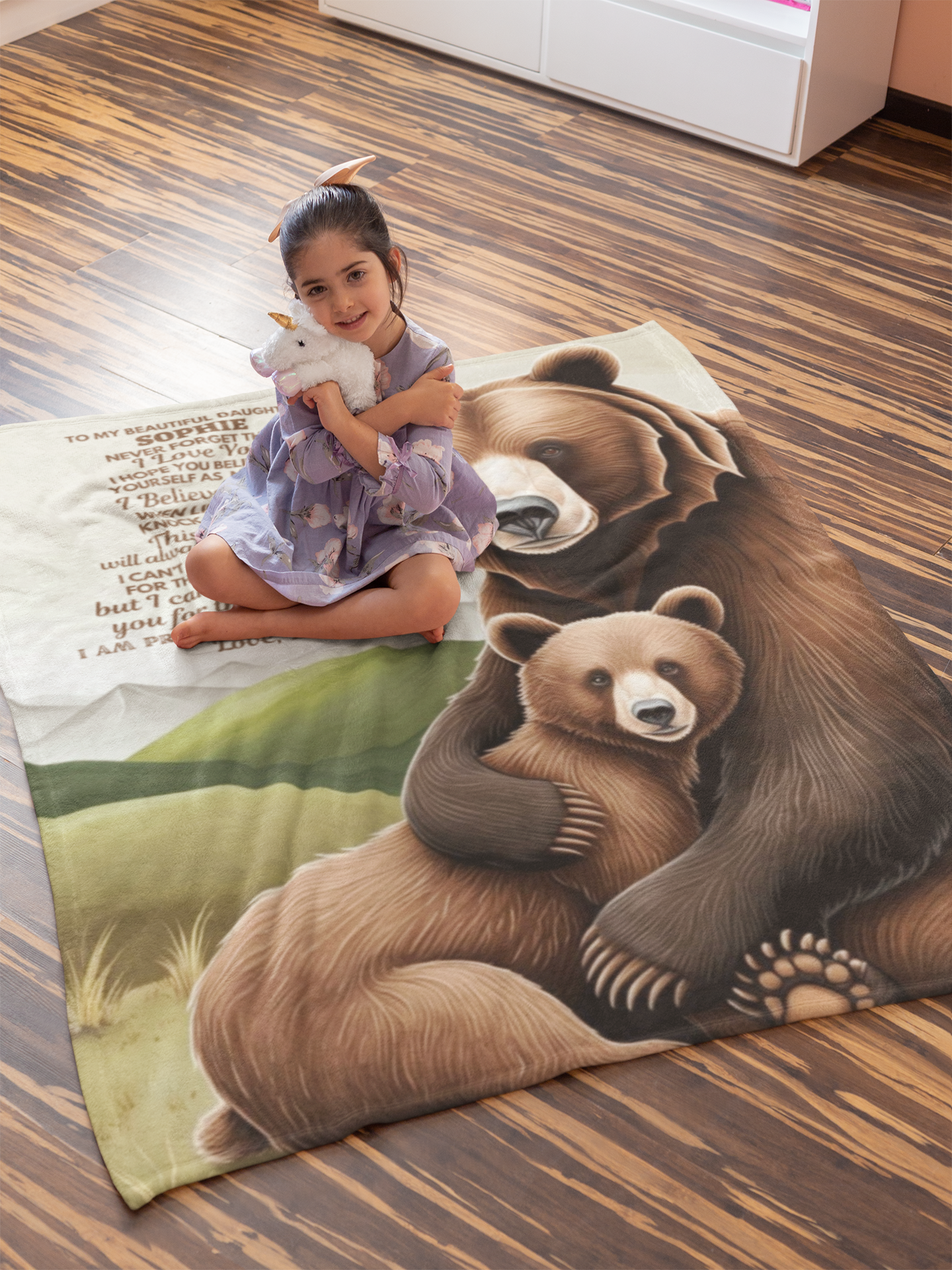 To My Daughter | A Father's Eternal Love Blanket