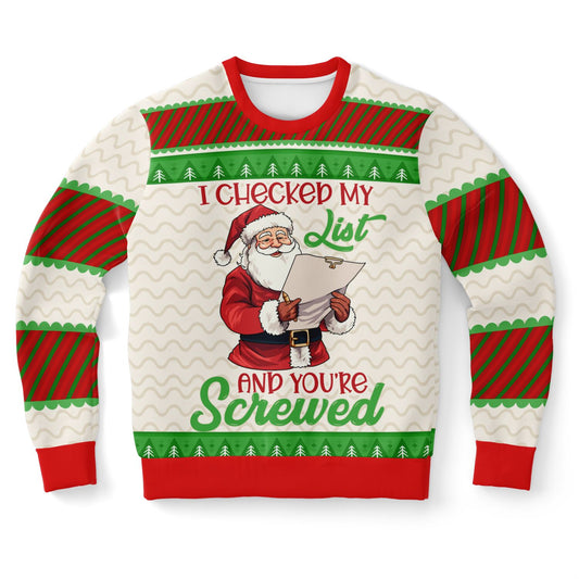 You’re Screwed | Ugly Christmas Sweatshirt