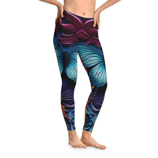 3D Butterfly Leggings