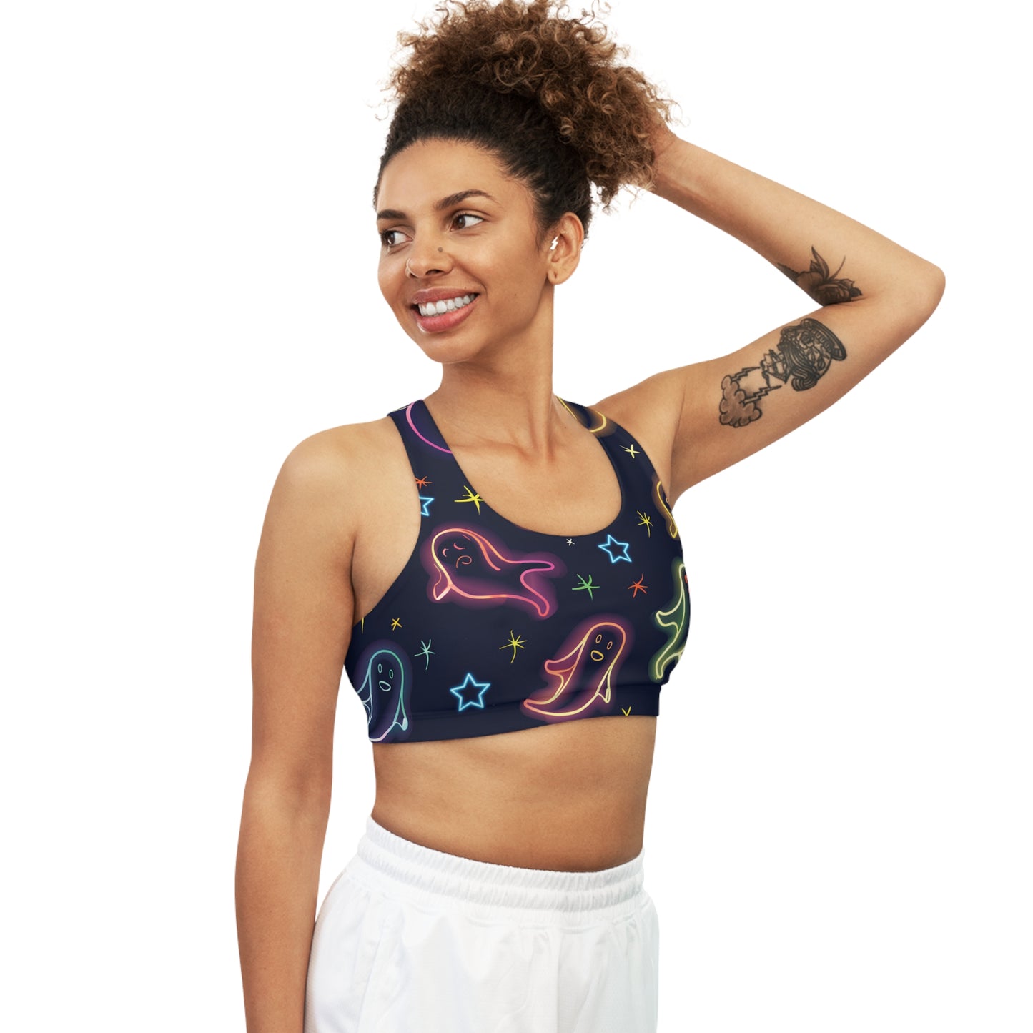 Neon Ghost Sports Bra