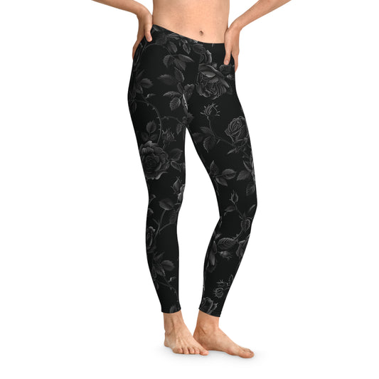 Midnight Rose Leggings