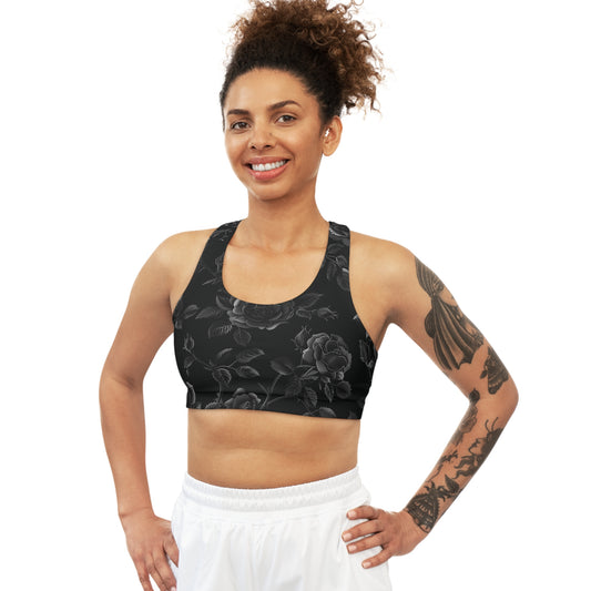 Midnight Rose Sports Bra