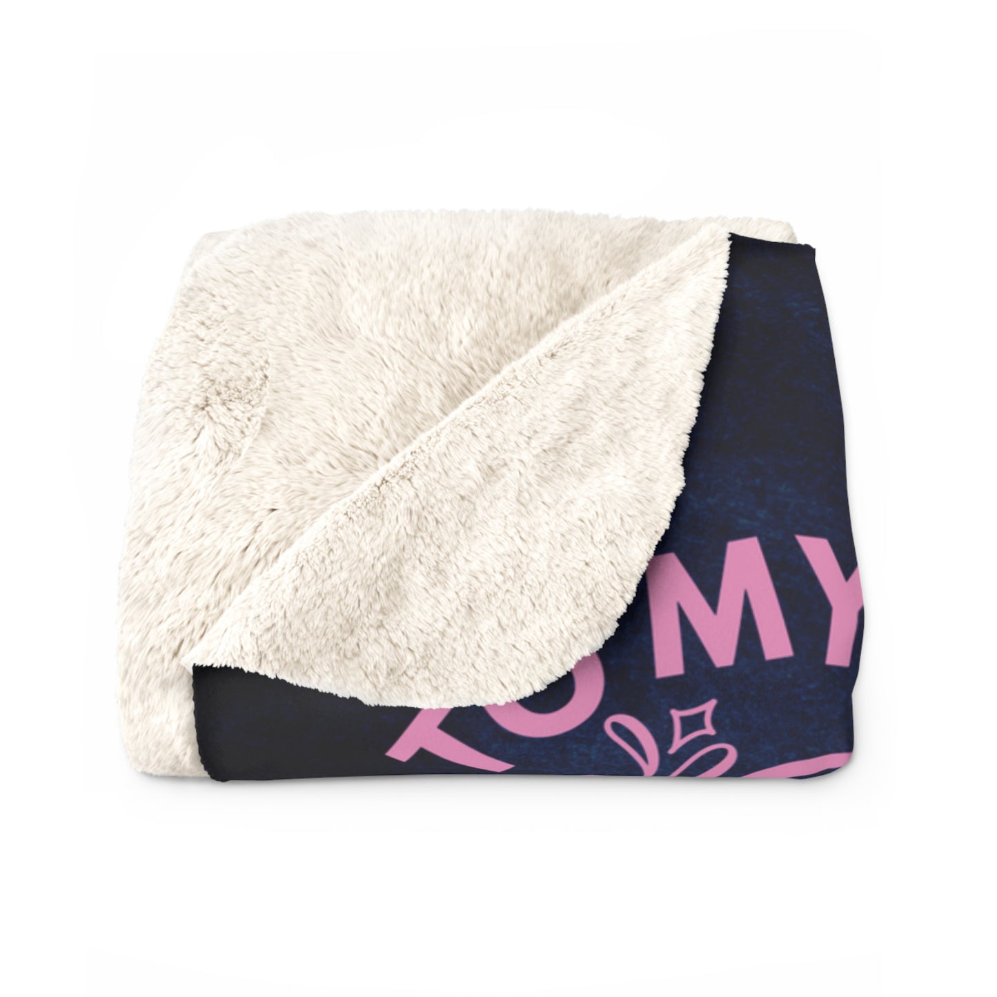 Wrap Yourself In Love | To My Granddaughter | Premium Sherpa Fleece 50x60 Throw Blanket