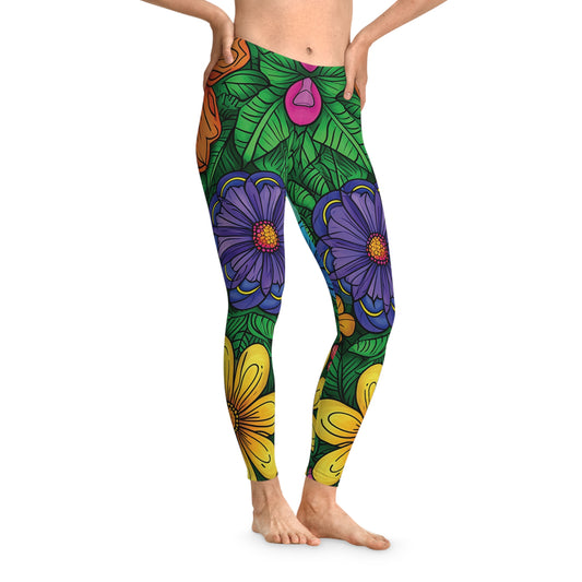 Big Bold Flowers Leggings