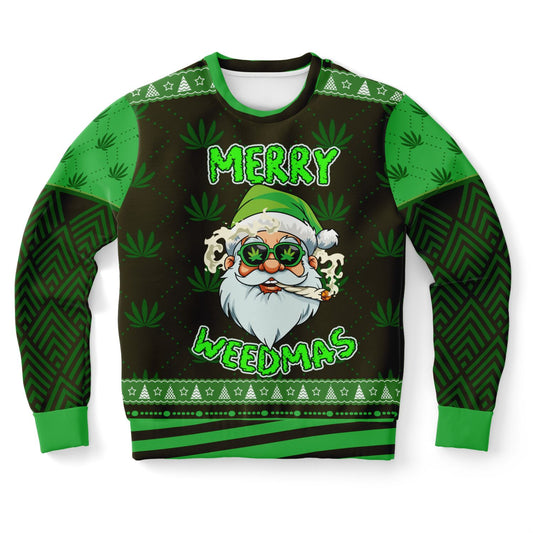 Merry Weedmas | Ugly Christmas Sweatshirt