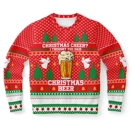 Christmas Beer | Ugly Christmas Sweatshirt