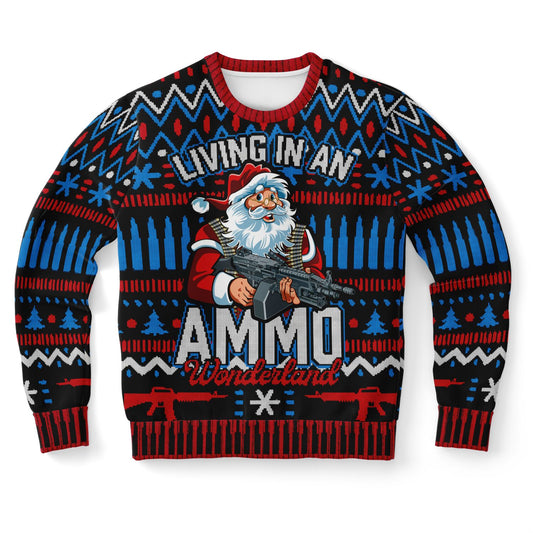 Ammo Wonderland | Ugly Christmas Sweatshirt