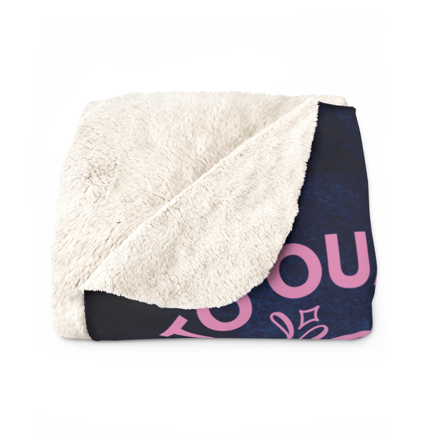 Wrap Yourself In Love | To Our Granddaughter | Premium Sherpa Fleece 50x60 Throw Blanket