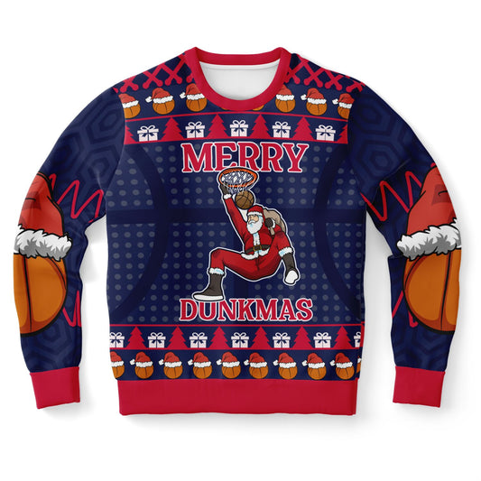 Merry Dunkmas | Ugly Christmas Sweatshirt