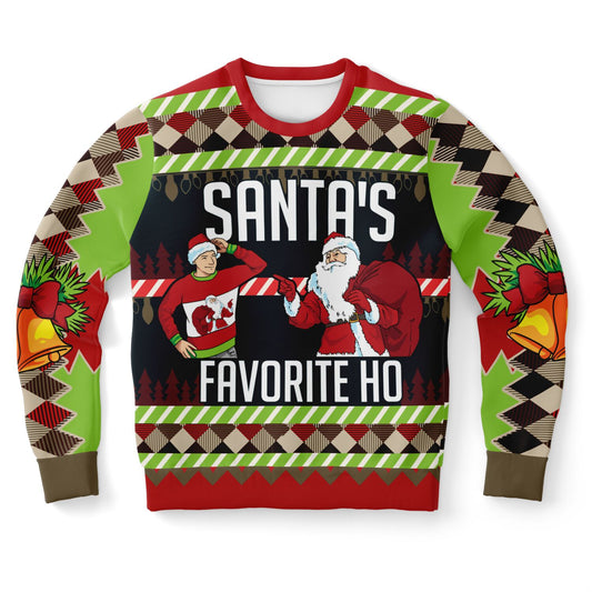 Santa’s Favorite Ho | Ugly Christmas Sweatshirt