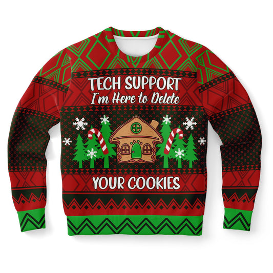 Tech Support | Ugly Christmas Sweatshirt