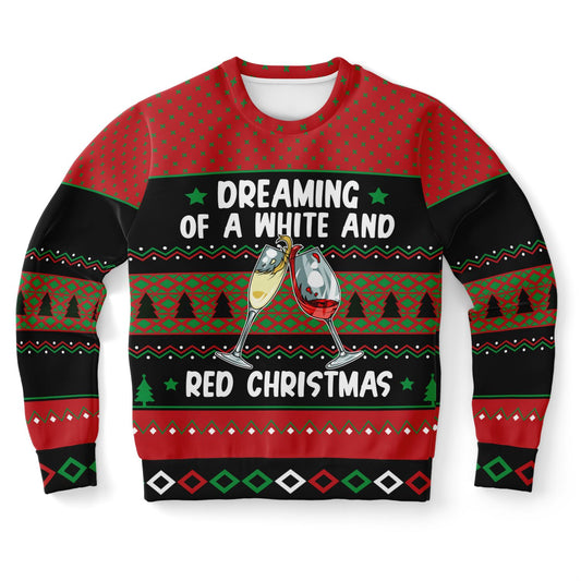 White and Red Christmas | Ugly Christmas Sweater