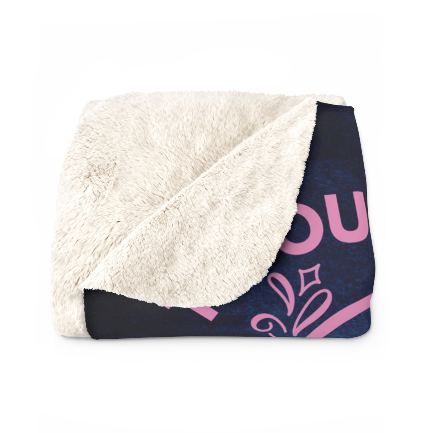 Wrap Yourself In Love | To Our Goddaughter | Premium Sherpa Fleece 50x60 Throw Blanket